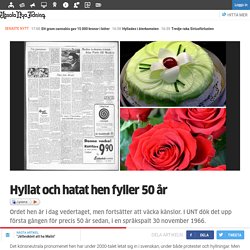 Hyllat och hatat hen fyller 50 år - Uppsala