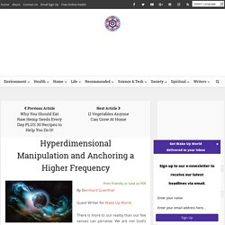 Hyperdimensional Manipulation and Anchoring a Higher Frequency