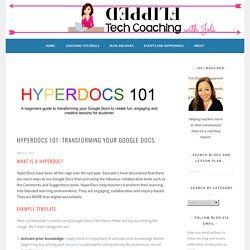 HyperDocs 101: Transforming Your Google Docs