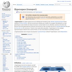 Hyperespace (transport)