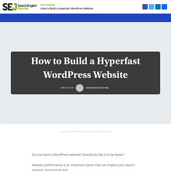 How to Build a Hyperfast WordPress Website