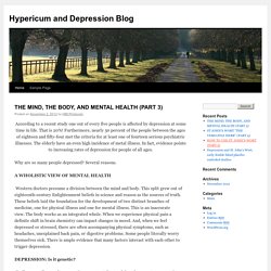 and Depression Blog