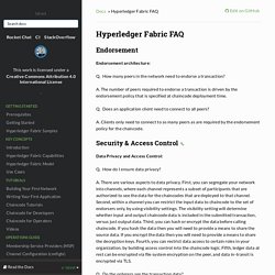 Hyperledger Fabric FAQ — hyperledger-fabricdocs master documentation