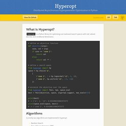 Hyperopt by hyperopt