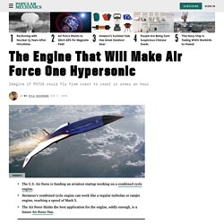 Hypersonic Air Force One - How a Combined Cycle Engine Works