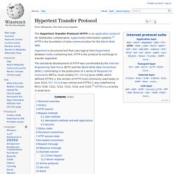 Hypertext Transfer Protocol - Wikipedia