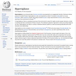 Hypervigilance