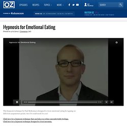 Hypnosis for Emotional Eating