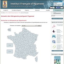 Seine-St-Denis (93) : Annuaire Hypnothérapie, Hypnose Médicale, Hypnoanalgésie