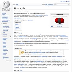 Hypocapnia
