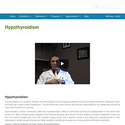 Hypothyroid Treatments in San Diego