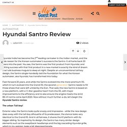 Hyundai Santro Review