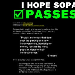 I hope SOPA passes.