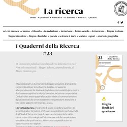 I Quaderni della Ricerca #23