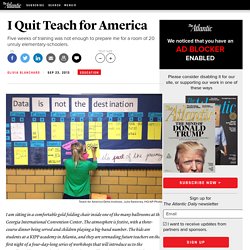 I Quit Teach for America - Olivia Blanchard