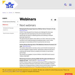 IATA - Webinars