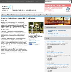 Iberdrola initiates new R&D initiative