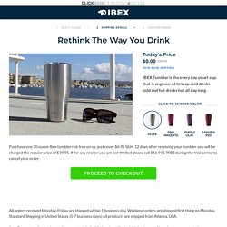 IBEX TUMBLER - Choose Your Color