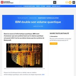 IBM double son volume quantique