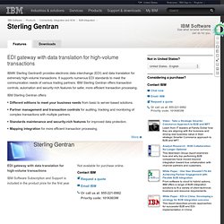 Sterling Gentran - Software