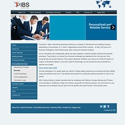 About Us - ibsstaffing - IBS Staffing