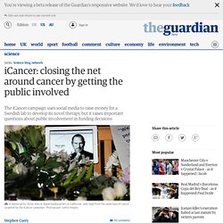 iCancer: closing the net around cancer by getting the public involved