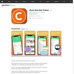 ‎iCarb: Keto Diet Tracker on the App Store