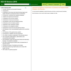 ICD-10 2010 OnLine