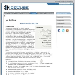 Ice Drilling