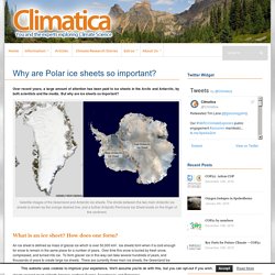 Ice sheets & Climate