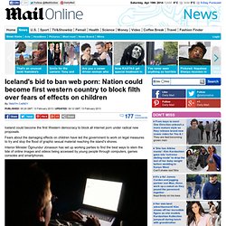 Iceland's bid to ban web porn