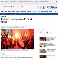 Iceland rises again as Ireland sinks