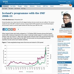 Iceland’s programme with the IMF 2008–11