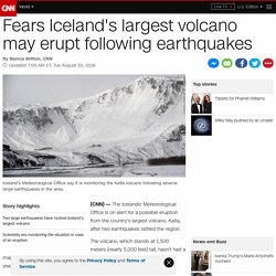 Iceland volcano: Katla may erupt after quakes