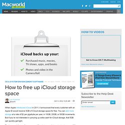How to free up iCloud storage space