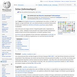 Icône (informatique)