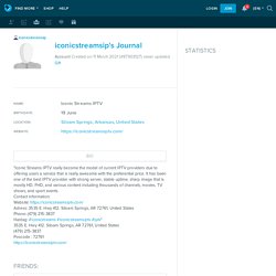 iconicstreamsip - Profile