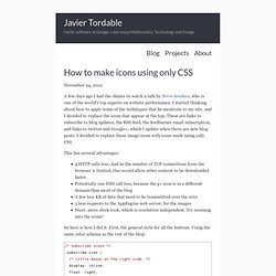 How to make icons using only CSS - Javier Tordable