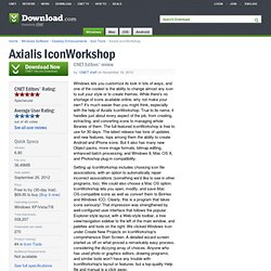 Axialis IconWorkshop - Free software downloads and software reviews