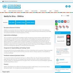 ID4Africa - United Nations Partnerships for SDGs platform