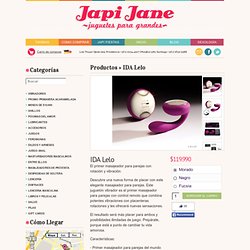 IDA Lelo - Vibradores - Japi Jane