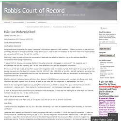 Idaho Case Discharged/Closed