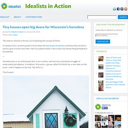 Tiny houses open big doors for Wisconsin’s homeless