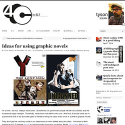 Ideas for using graphic novels
