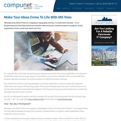 Make Your Ideas Come to Life With MS Visio