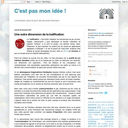 Une autre dimension de la ludification