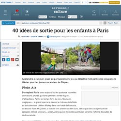 40 idées de sortie pour les enfants à Paris