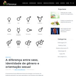 A diferença entre sexo, identidade de gênero e orientação sexual - Blog Livraria Florence