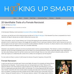 20 Identifiable Traits of a Female Narcissist