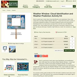 Weather Window: Cloud Identification & Weather Prediction Activity Kit For Kids